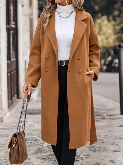 Tie Waist Trench Coat