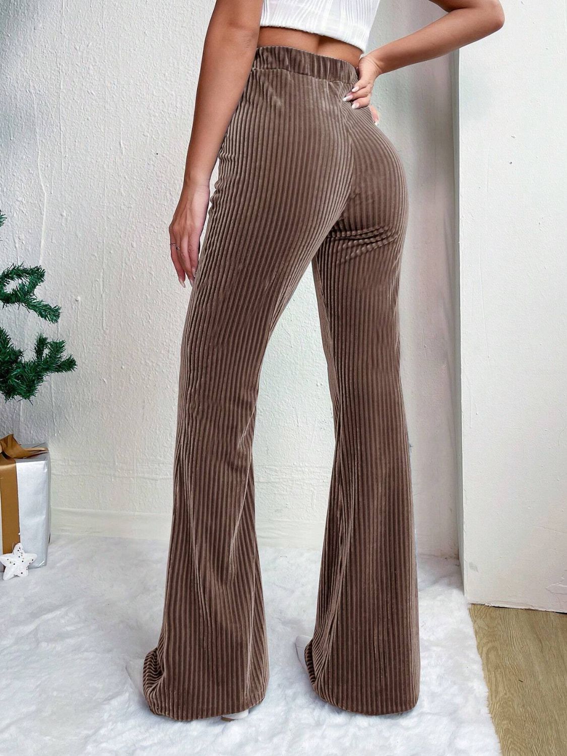 High Waist Flare Pants